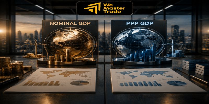 Top GDP Countries 2026: বিশ্বের সবচেয়ে বড় অর্থনীতির দেশগুলোর তালিকা 3 Nominal GDP এবং PPP GDP-এর মধ্যে পার্থক্য কী?