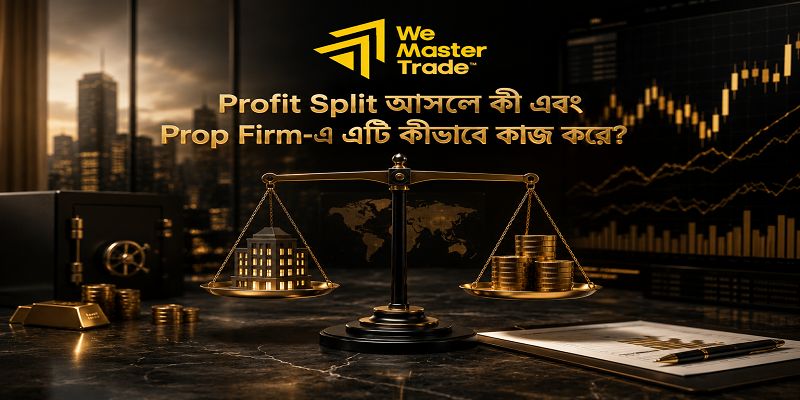Profit Split কী? Prop Firm Profit Split সম্পূর্ণ গাইড (২০২৬) 1 Profit Split আসলে কী এবং Prop Firm-এ এটি কীভাবে কাজ করে?