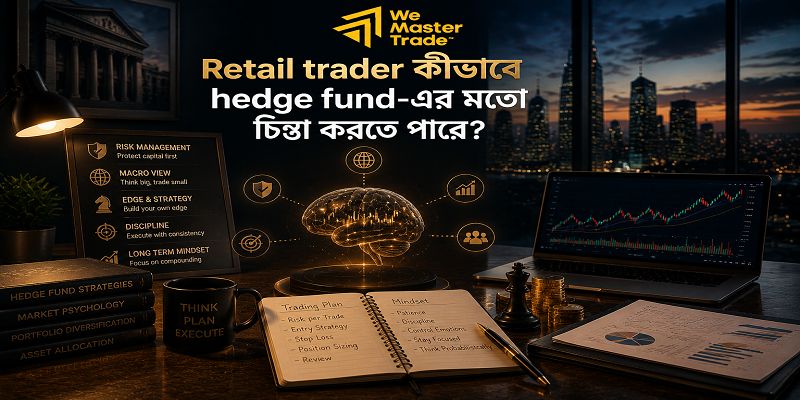 Hedge Fund কী? সম্পূর্ণ গাইড বাংলাদেশি ট্রেডারদের জন্য 4 Retail trader কীভাবে hedge fund-এর মতো চিন্তা করতে পারে?