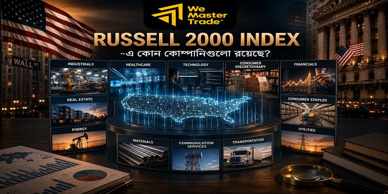 Russell 2000 Index কী? Small-Cap Index সহজভাবে জানুন 2 Russell 2000 Index-এ কোন কোম্পানিগুলো রয়েছে?
