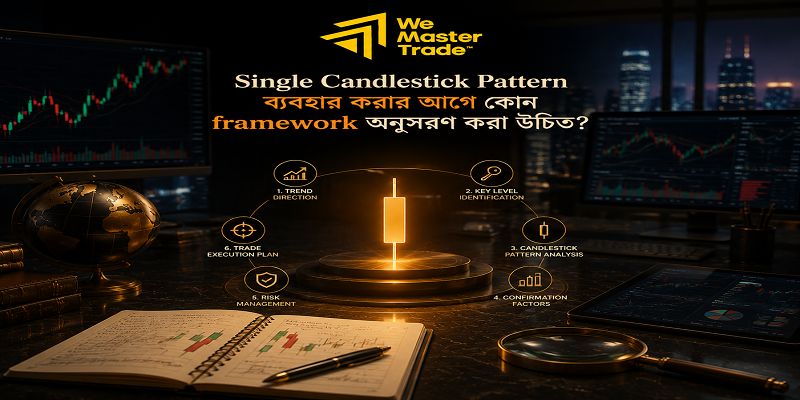 Single Candlestick Pattern: Forex Trader দের জন্য সম্পূর্ণ গাইড 3 Single Candlestick Pattern ব্যবহার করার আগে কোন framework অনুসরণ করা উচিত?