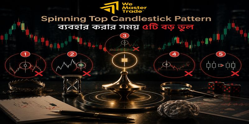 Spinning Top Candlestick Pattern: ফরেক্স ট্রেডিংয়ে ব্যবহার গাইড 7 Spinning Top Candlestick Pattern ব্যবহার করার সময় ৫টি বড় ভুল