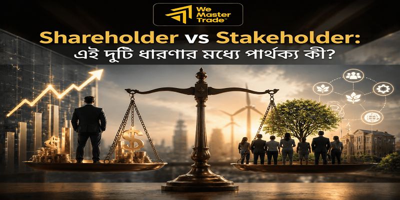 Shareholder vs Stakeholder: পার্থক্য, উদাহরণ ও গুরুত্ব 1 Shareholder vs Stakeholder: এই দুটি ধারণার মধ্যে পার্থক্য কী?