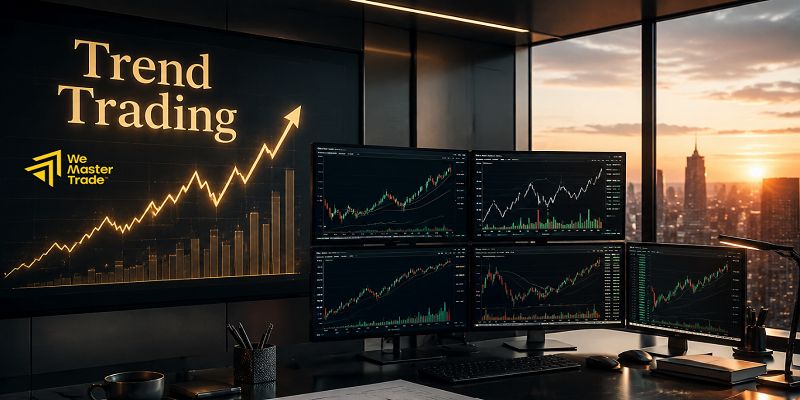 Trend Trading কী? Beginner Trader-এর জন্য সম্পূর্ণ গাইড 2 Trend Trading বাস্তব ট্রেডিংয়ে কীভাবে কাজ করে?