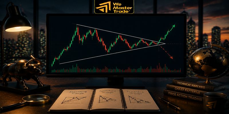 Triangle Chart Patterns: ফরেক্স ট্রেডারদের জন্য সম্পূর্ণ গাইড 1 Triangle Chart Patterns কী এবং কেন traderরা এই pattern ব্যবহার করে?