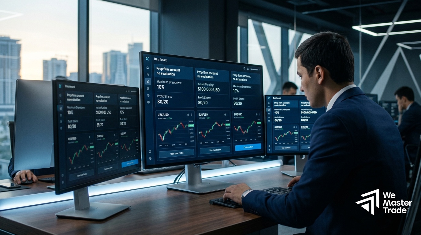 Eng Yaxshi Forex Prop Firmalari 2026: Evalyatsiyasiz Kapital 1 Prop Firma Nima va U Qanday Ishlaydi?