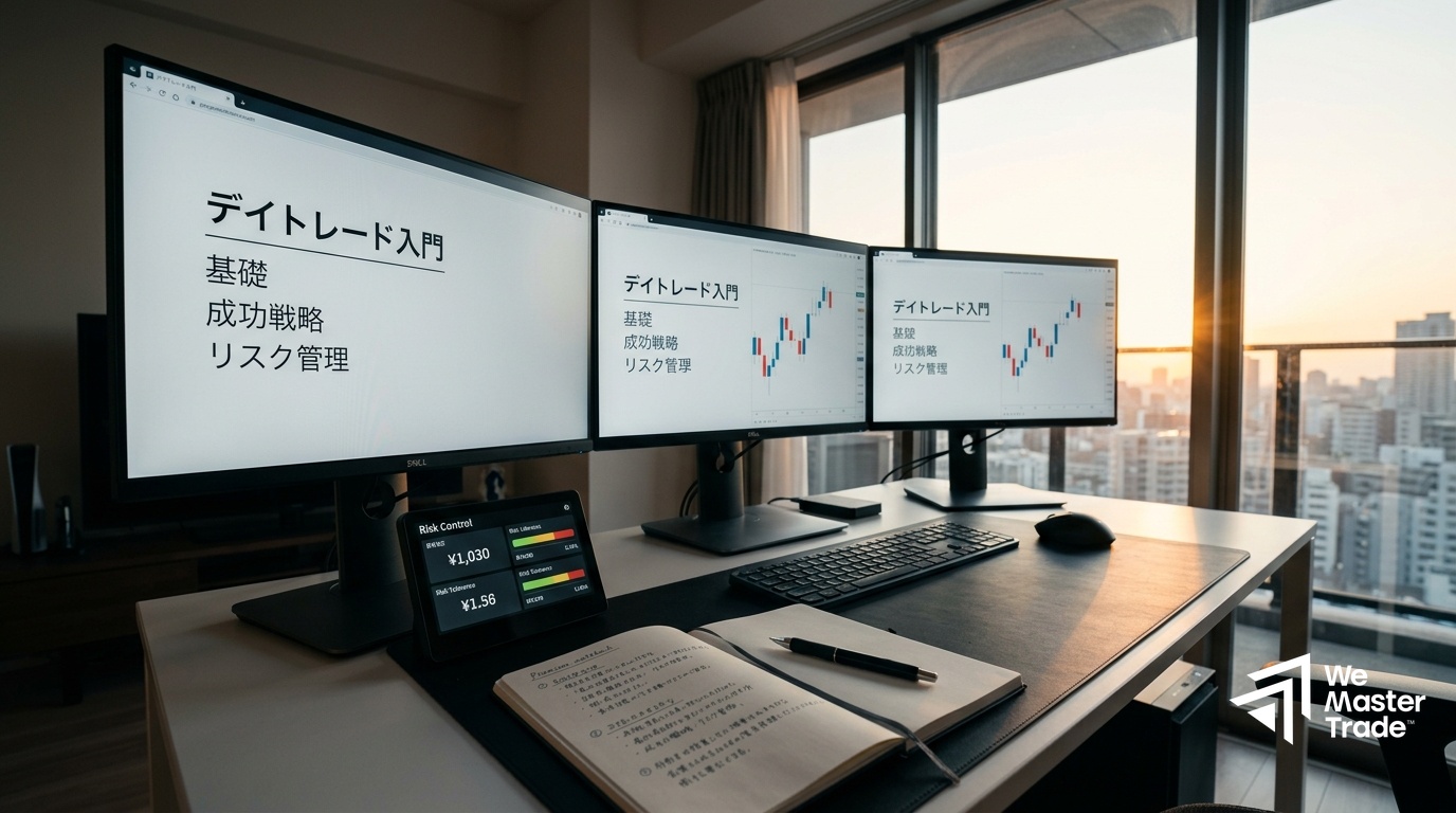 デイトレード入門:基礎から成功戦略、リスク管理 1 デイトレードとは?基礎知識とメリット・デメリット