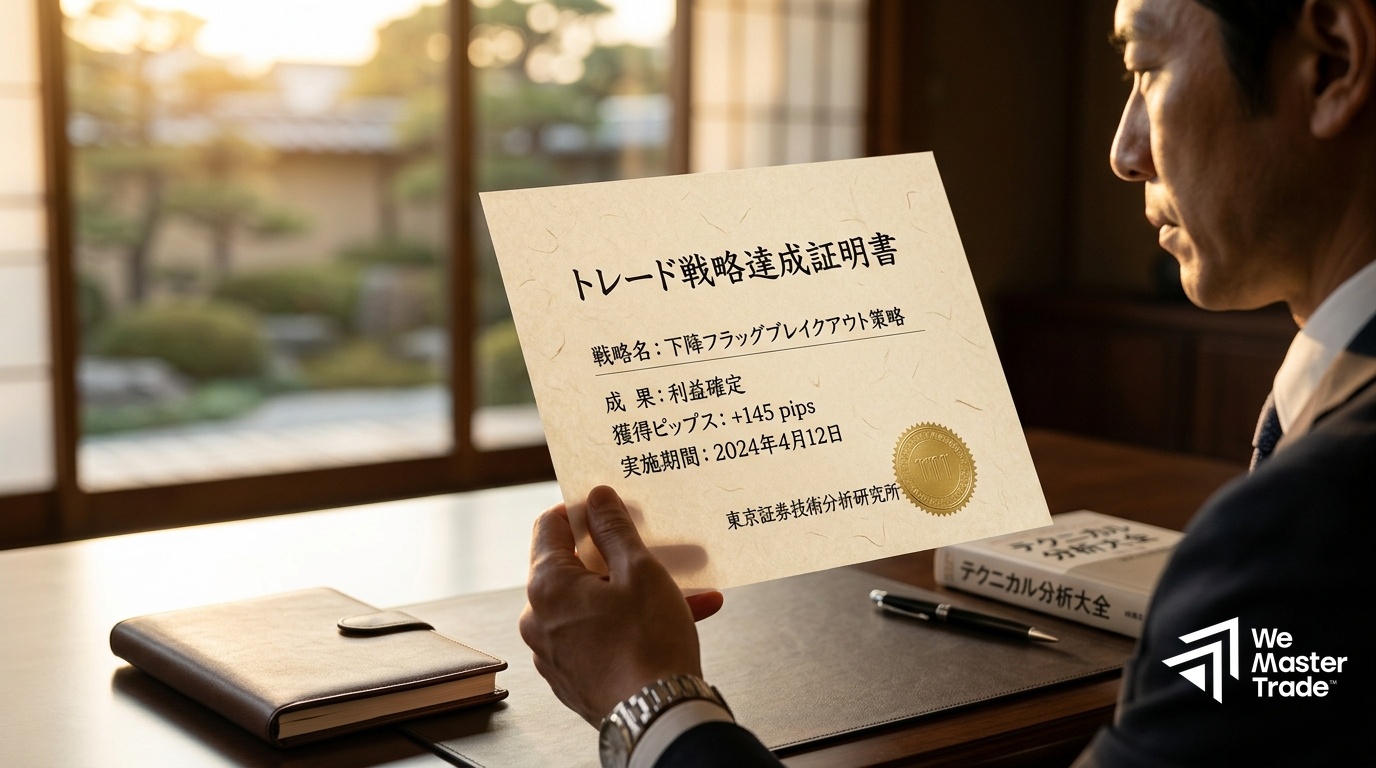 下降フラッグとは?見分け方・トレード戦略を完全解説 3 下降フラッグを使った実践的なトレード戦略:エントリーから決済まで
