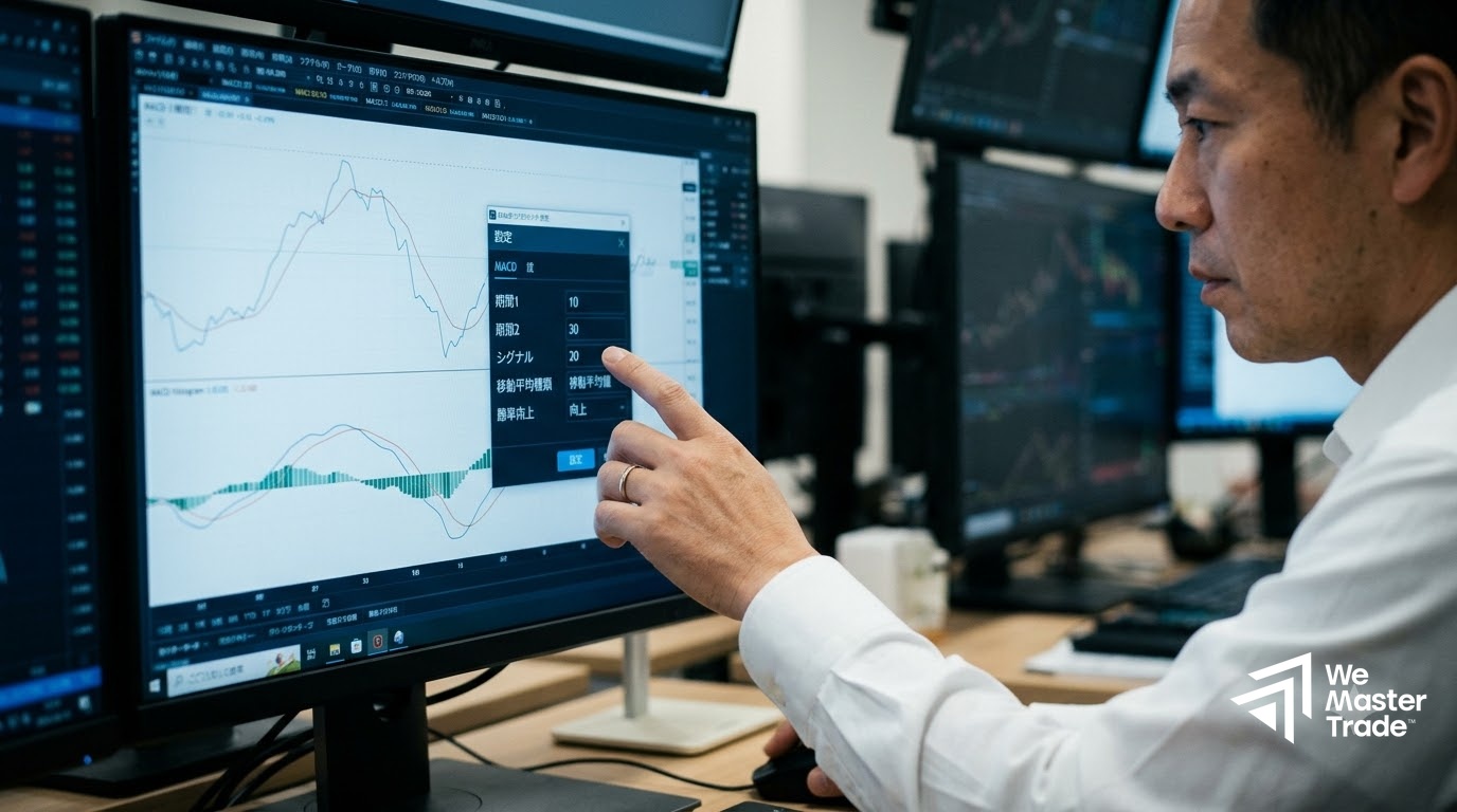 MACD設定 最強戦略: 勝率を劇的に向上させる方法 2 標準設定から始める:MACDの基本パラメーターと見方