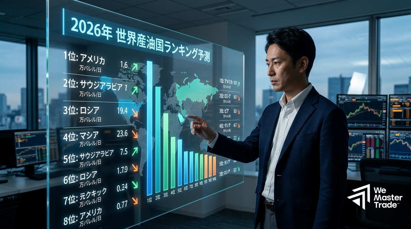 産油国ランキング2026年:世界の主要生産国と市場の未来 2 上位国の原油生産量と特徴:アメリカ、サウジアラビア、ロシアなど
