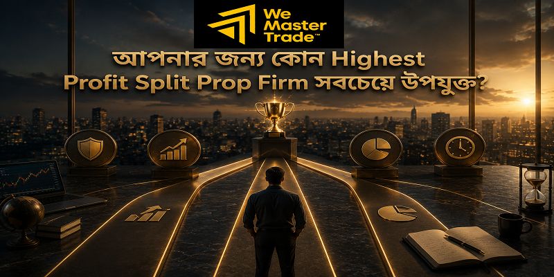Highest Profit Split Prop Firm: ২০২৬ সালে কোন Prop Firm সবচেয়ে বেশি Profit Split দেয়? 4 আপনার জন্য কোন Highest Profit Split Prop Firm সবচেয়ে উপযুক্ত?
