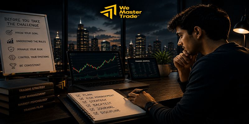 Prop Firm Challenge কী? নতুন Trader-দের জন্য সম্পূর্ণ গাইড 5 আপনি যদি Challenge নিতে চান, তাহলে শুরু করার আগে কী করবেন?