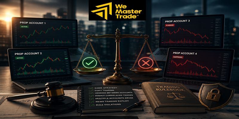 Banned Account in Prop Trading: কারণ, সমাধান এবং ভবিষ্যতে অ্যাকাউন্ট সুরক্ষার উপায় 3 একাধিক Prop Account ট্রেড করলে কি সবসময় নিয়ম ভাঙা হয়?