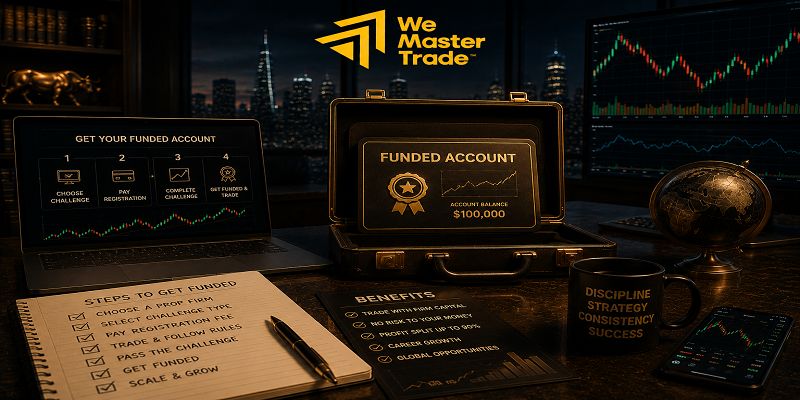 Funded Account কী? বাংলাদেশি Trader-এর জন্য সম্পূর্ণ Beginner Guide 3 কীভাবে একটি Funded Account পাওয়া যায়?