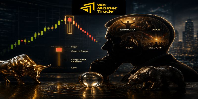 Hanging Man Candlestick কী? Forex Trading-এ এই Bearish Reversal Pattern কীভাবে কাজ করে? 2 কেন Hanging Man Candlestick তৈরি হয়? Market Psychology কী বলে?