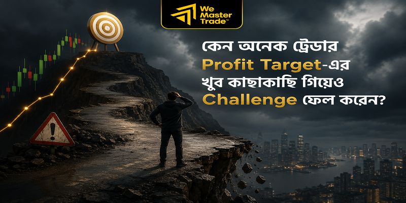 Profit Target কী? Prop Firm Challenge-এ এটি কেন এত গুরুত্বপূর্ণ? 2 কেন অনেক ট্রেডার Profit Target-এর খুব কাছাকাছি গিয়েও Challenge ফেল করেন?