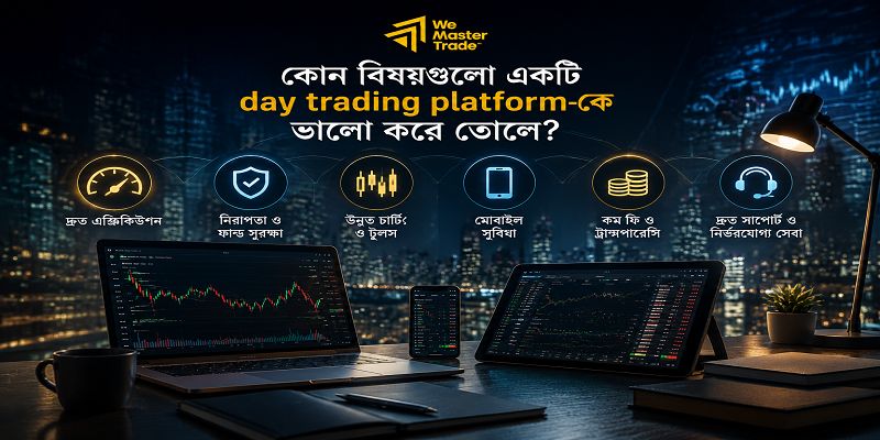 Best Day Trading Platforms: বাংলাদেশি ট্রেডারদের জন্য সঠিক প্ল্যাটফর্ম বেছে নেওয়ার সম্পূর্ণ গাইড 2 কোন বিষয়গুলো একটি day trading platform-কে ভালো করে তোলে?
