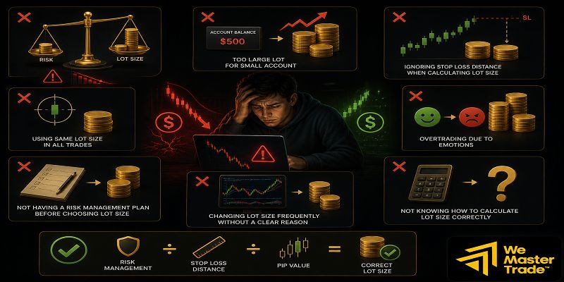 Forex Lot Size কী? নতুন Trader-দের জন্য সম্পূর্ণ গাইড 4 নতুন Trader-রা Lot Size নিয়ে সবচেয়ে বেশি কী ভুল করে?