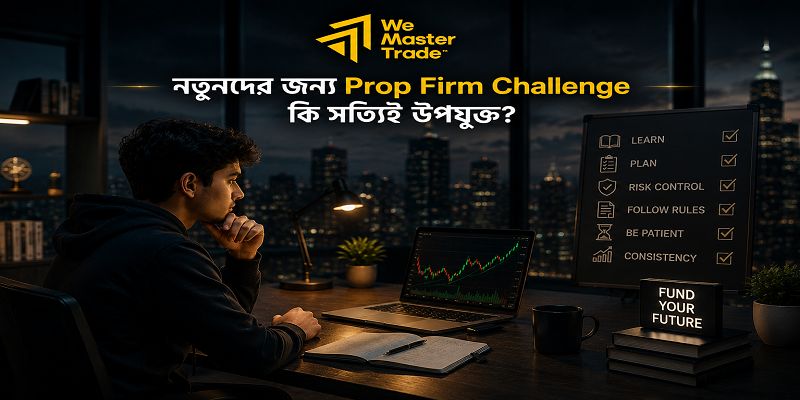 Prop Firm Challenge কী? নতুন Trader-দের জন্য সম্পূর্ণ গাইড 3 নতুনদের জন্য Prop Firm Challenge কি সত্যিই উপযুক্ত?