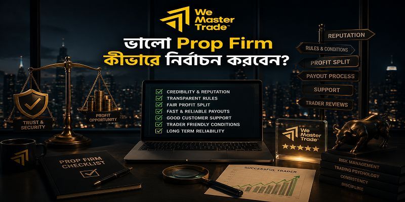 ভালো Prop Firm কীভাবে নির্বাচন করবেন?