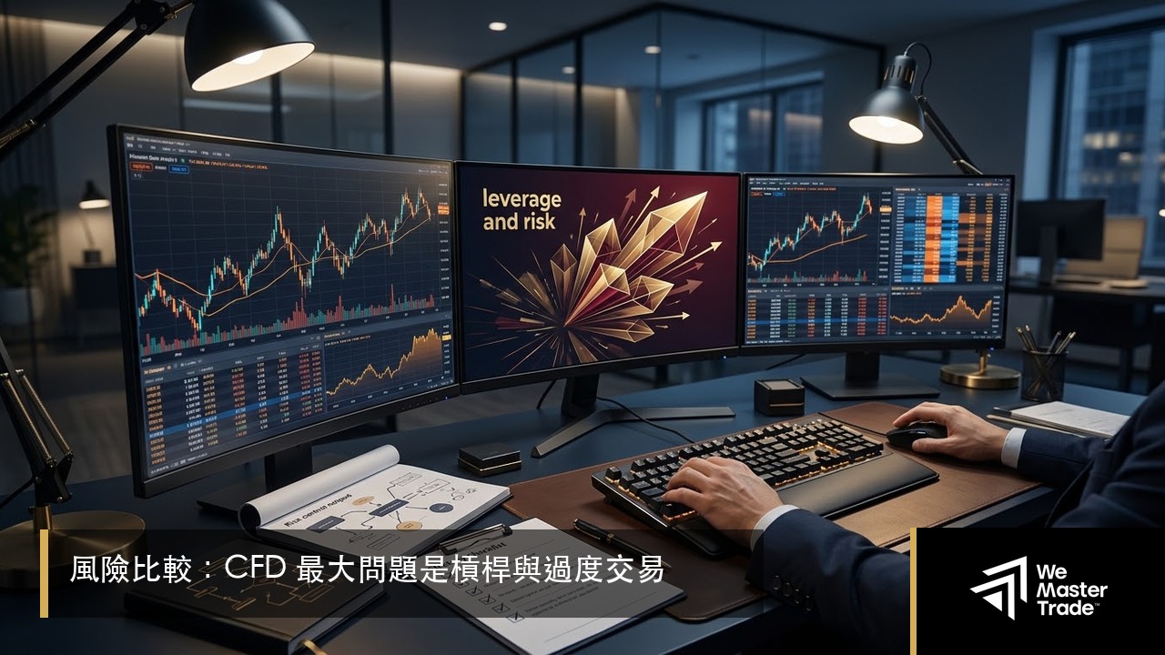 CFD 與傳統交易比較:差價合約、股票、期貨與 ETF 有何不同? 3 CFD 與傳統交易比較