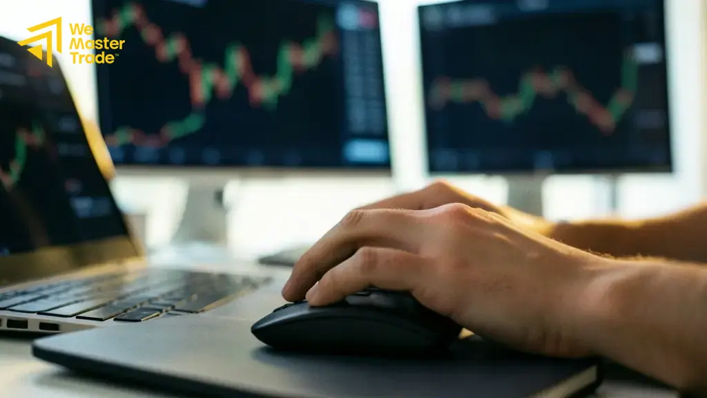 Bearish Engulfing Candlestick Pattern គឺអ្វី? វាសម្គាល់យ៉ាងណា 1 គំរូ bearish engulfing candlestick បង្ហាញ candle ចុះគ្របលើ candle ឡើង
