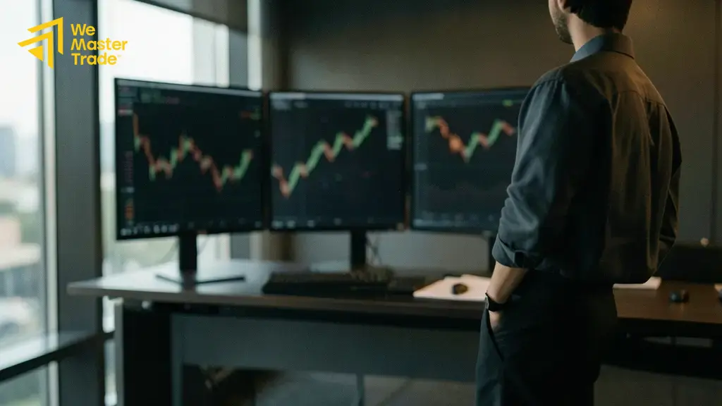មុខងារ chart និង order នៅក្នុង MT5 Web