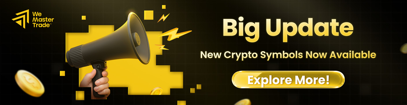 Expand Your Crypto Opportunities With New Symbols on WeMasterTrade
