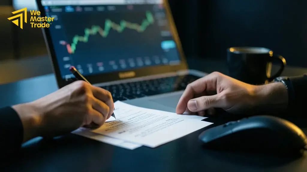price action patterns: មគ្គុទេសក៍អាន Chart សម្រាប់អ្នកចាប់ផ្តើម 3 ជំហាន risk management ជាមួយ stop loss លើ chart