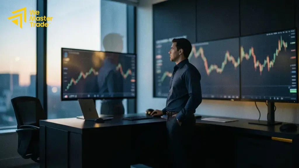 Prop Firm Futures: Cara Kerja, Aturan, dan Cara Pilih yang Tepat 1 Ilustrasi konsep prop firm futures dan modal pihak ketiga untuk trader