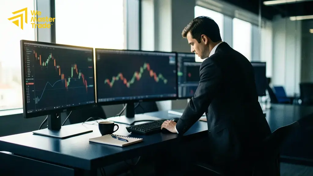 ការកំណត់ order stop loss និង take profit លើ chart មាស