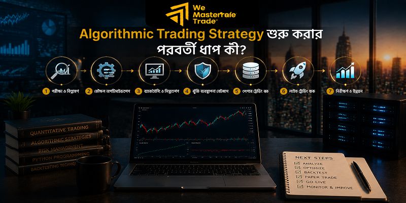Algorithmic Trading Strategy: Forex Traderদের জন্য সম্পূর্ণ গাইড 4 Algorithmic Trading Strategy শুরু করার পরবর্তী ধাপ কী?