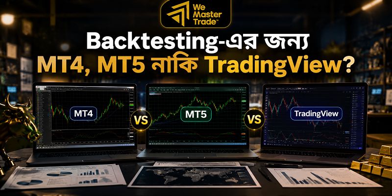 MT4, MT5, TradingView: বাংলাদেশি ট্রেডারদের জন্য কোনটি ভালো? 3 Backtesting-এর জন্য MT4, MT5 নাকি TradingView?