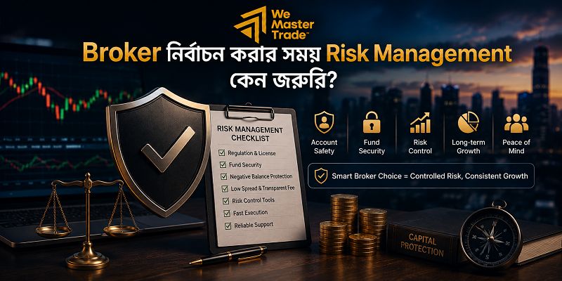 Forex Broker: বাংলাদেশে সঠিক ব্রোকার কীভাবে বেছে নেবেন 4 Broker নির্বাচন করার সময় Risk Management কেন জরুরি?