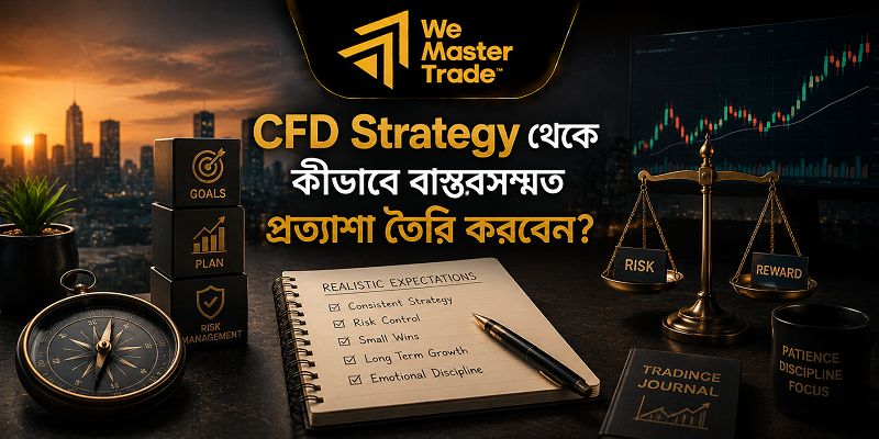 CFD Strategy: বাংলাদেশি ট্রেডারদের জন্য কার্যকর সিএফডি ট্রেডিং কৌশল 5 CFD Strategy থেকে কীভাবে বাস্তবসম্মত প্রত্যাশা তৈরি করবেন?