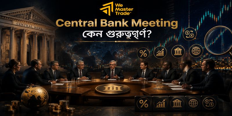 Central Banks: বৈশ্বিক অর্থনীতি ও Forex মার্কেটে কেন্দ্রীয় ব্যাংকের ভূমিকা 2 Central Bank Meeting কেন গুরুত্বপূর্ণ?