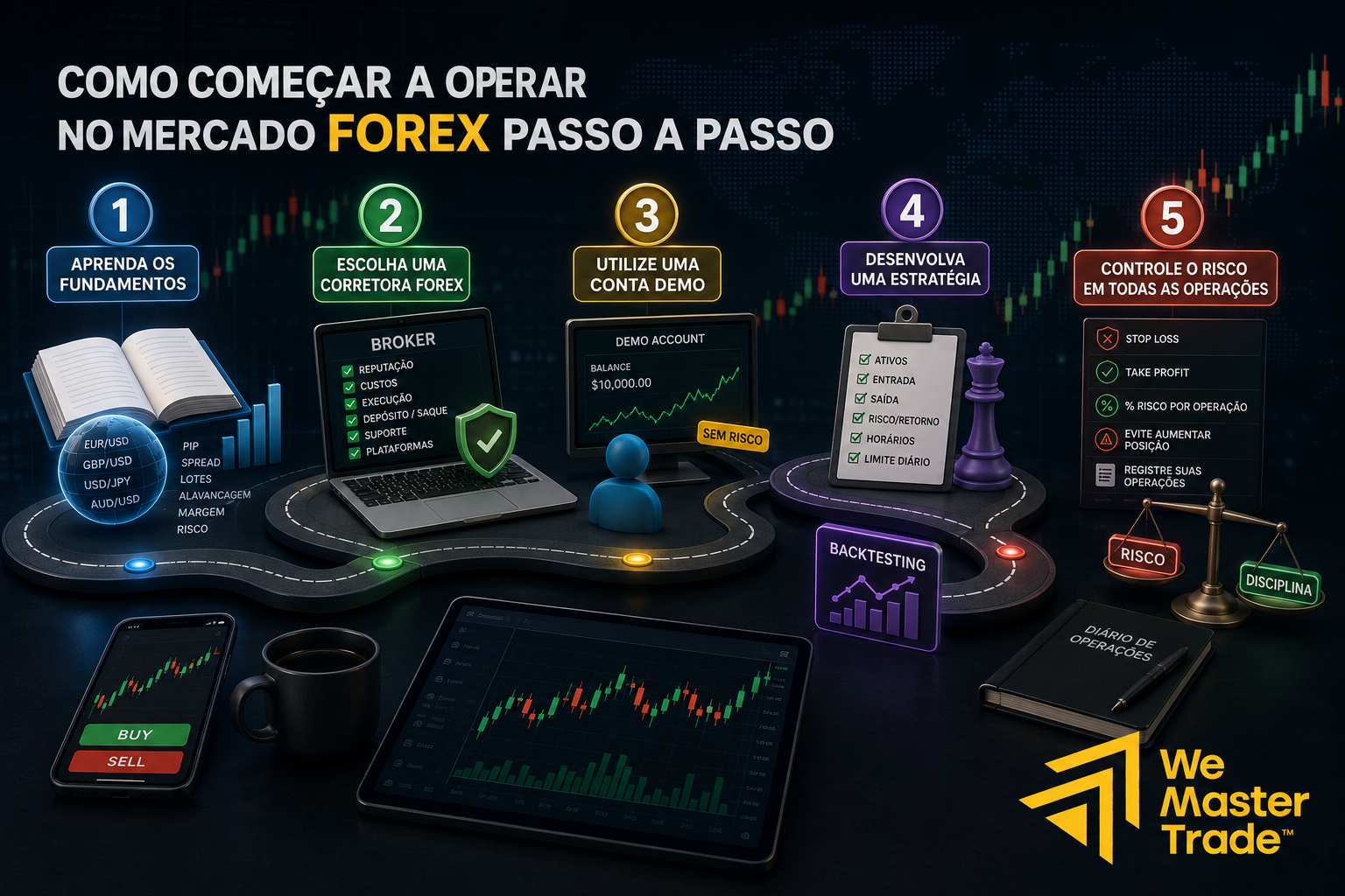 Forex Trading no Brasil: Guia Completo para Iniciantes 2 Como começar a operar no mercado Forex passo a passo