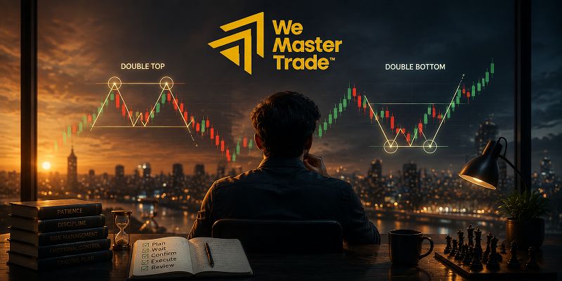 Double Tops and Double Bottoms: Forex traderদের জন্য এই Chart Pattern কেন গুরুত্বপূর্ণ? 4 Double Top এবং Double Bottom ব্যবহার করার সময় সফল traderদের mindset কেমন হওয়া উচিত?