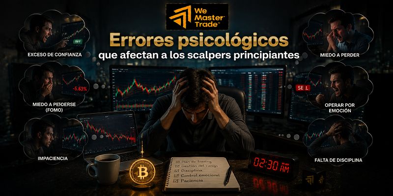 Scalping con criptomonedas: cómo aplicar estrategias de trading a corto plazo 5 Errores psicológicos que afectan a los scalpers principiantes