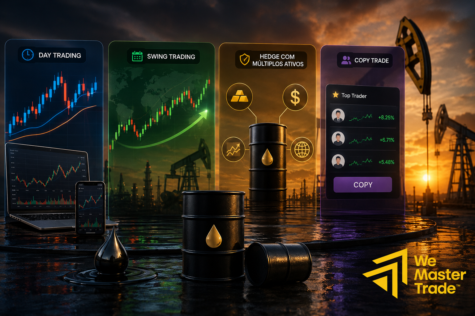 Como Negociar Petróleo: Guia Completo de CFDs e Futuros 2 Estratégias comuns para operar petróleo