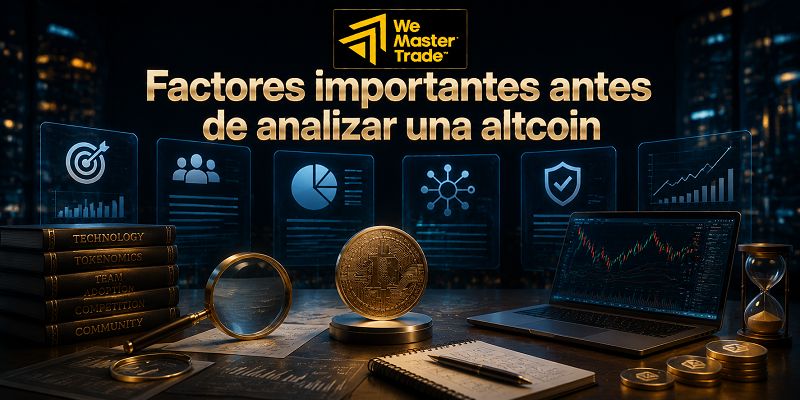 Factores importantes antes de analizar una altcoin