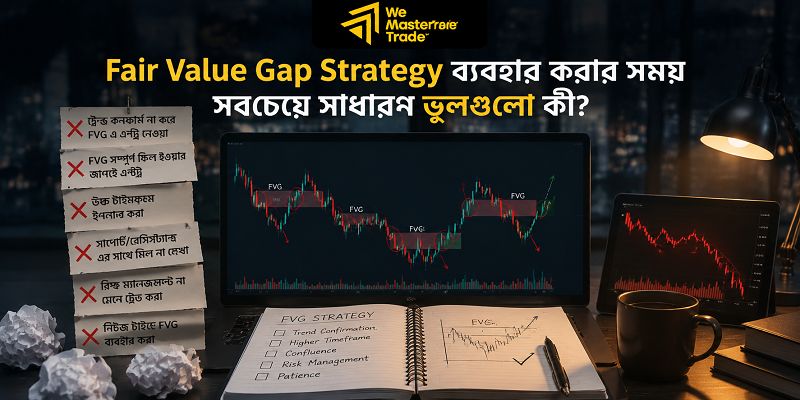 Fair Value Gap Strategy: Forex Trader দের জন্য সম্পূর্ণ গাইড 3 Fair Value Gap Strategy ব্যবহার করার সময় সবচেয়ে সাধারণ ভুলগুলো কী?