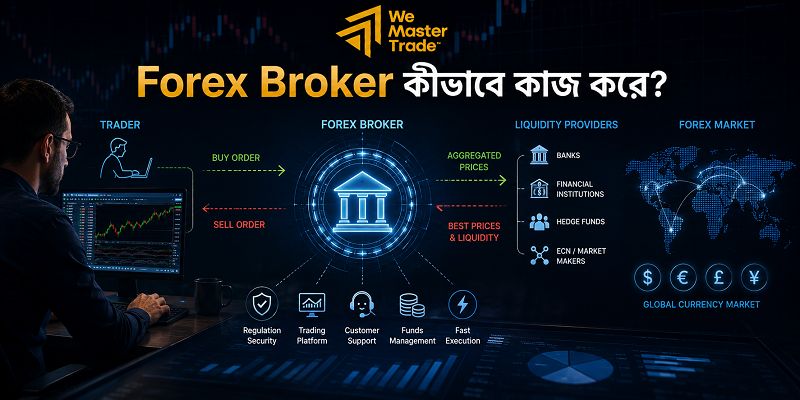 Forex Broker: বাংলাদেশে সঠিক ব্রোকার কীভাবে বেছে নেবেন 1 Forex Broker কীভাবে কাজ করে?