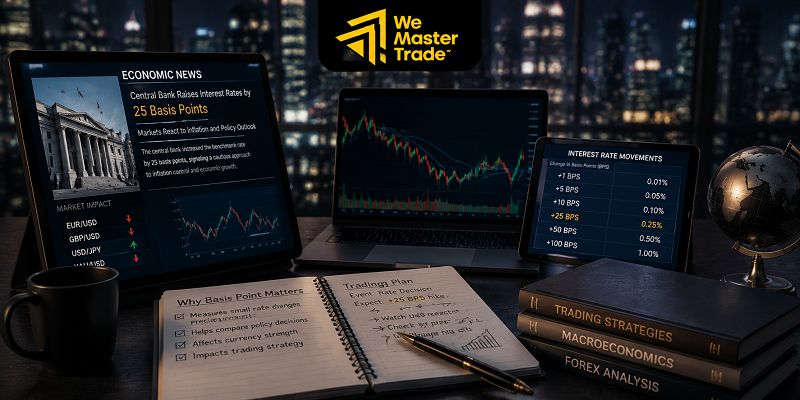 Basis Point কী এবং কেন আর্থিক খবরে বারবার এই শব্দটি দেখা যায়? 3 Forex traderরা economic news পড়ার সময় Basis Point কীভাবে ব্যবহার করেন?