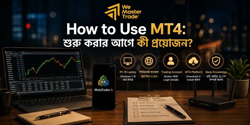 How to Use MT4: বাংলাদেশি ট্রেডারদের জন্য সম্পূর্ণ গাইড 1 How to Use MT4: শুরু করার আগে কী প্রয়োজন?