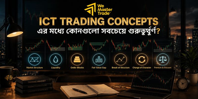 ICT Trading কী? বাংলাদেশি Forex Trader-দের জন্য সহজ নির্দেশিকা 2 ICT Trading Concepts-এর মধ্যে কোনগুলো সবচেয়ে গুরুত্বপূর্ণ?