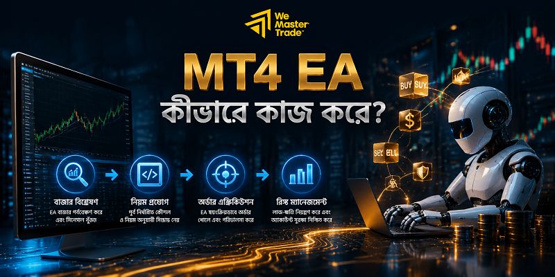 MT4 EA: Forex Trading অটোমেশন করার জন্য Expert Advisor কী এবং কীভাবে কাজ করে? 1 MT4 EA কীভাবে কাজ করে?