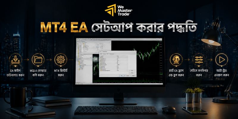 MT4 EA: Forex Trading অটোমেশন করার জন্য Expert Advisor কী এবং কীভাবে কাজ করে? 4 MT4 EA সেটআপ করার পদ্ধতি