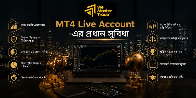 MT4 Live Account-এর প্রধান সুবিধা