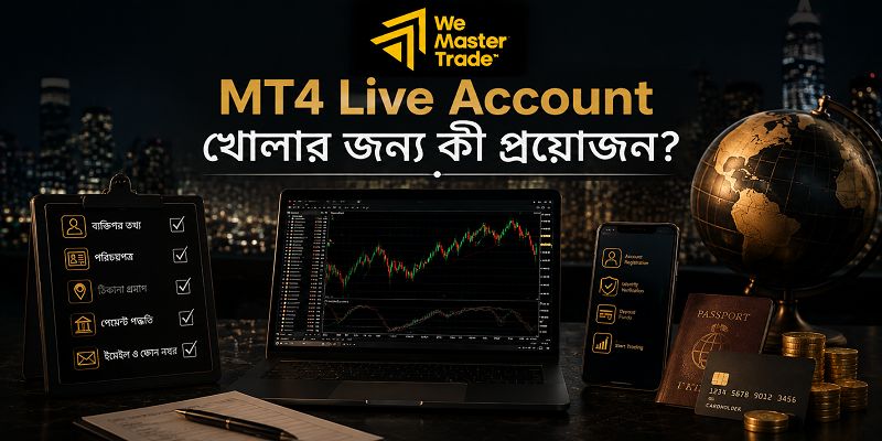 MT4 Live Account খোলার জন্য কী প্রয়োজন?
